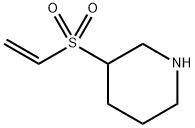 Piperidine, 3-(ethenylsulfonyl)- Structural