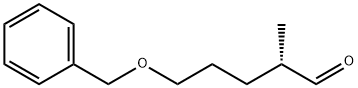 Pentanal, 2-methyl-5-(phenylmethoxy)-, (2S)- Structural