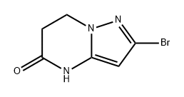 Pyrazolo[1,5-a]pyrimidin-5(4H)-one, 2-bromo-6,7-dihydro- Structural