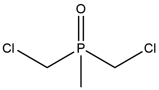 Phosphine oxide, bis(chloromethyl)methyl- Structural
