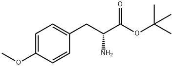 D-Tyrosine, O-methyl-, 1,1-dimethylethyl ester Structural