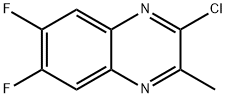 Quinoxaline, 2-chloro-6,7-difluoro-3-methyl- Structural