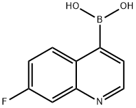 Boronic acid, B-(7-fluoro-4-quinolinyl)- Structural