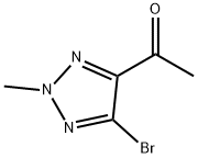 Ethanone, 1-(5-bromo-2-methyl-2H-1,2,3-triazol-4-yl)- Structural
