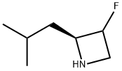 Azetidine, 3-fluoro-2-(2-methylpropyl)-, (2S)- Structural