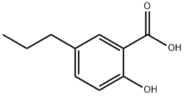 Benzoic acid, 2-hydroxy-5-propyl- Structural