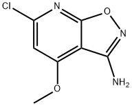 Isoxazolo[5,4-b]pyridin-3-amine, 6-chloro-4-methoxy- Structural