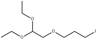 Propane, 1-(2,2-diethoxyethoxy)-3-iodo- Structural