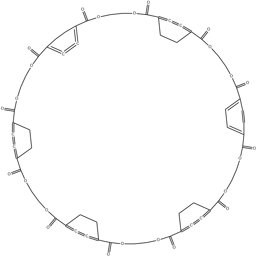 Ethylene Terephthalate Cyclic Hexamer Structural