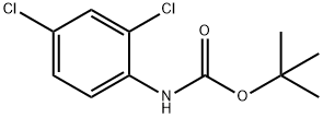 Carbamic acid, N-(2,4-dichlorophenyl)-, 1,1-dimethylethyl ester Structural