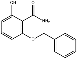 Benzamide, 2-hydroxy-6-(phenylmethoxy)- Structural