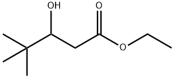 Pentanoic acid, 3-hydroxy-4,4-dimethyl-, ethyl ester Structural