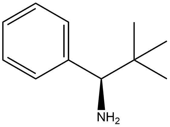Benzenemethanamine, α-(1,1-dimethylethyl)-, (αR)- Structural
