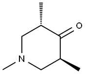 rac-(3R,5R)-1,3,5-trimethylpiperidin-4-one, trans Structural