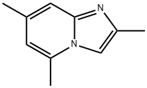 Imidazo[1,2-a]pyridine, 2,5,7-trimethyl- Structural