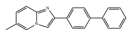 Imidazo[1,2-a]pyridine, 2-[1,1'-biphenyl]-4-yl-6-methyl- Structural