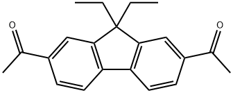 Fluorene, 2,7-diacetyl-9,9-diethyl- (8CI) Structural