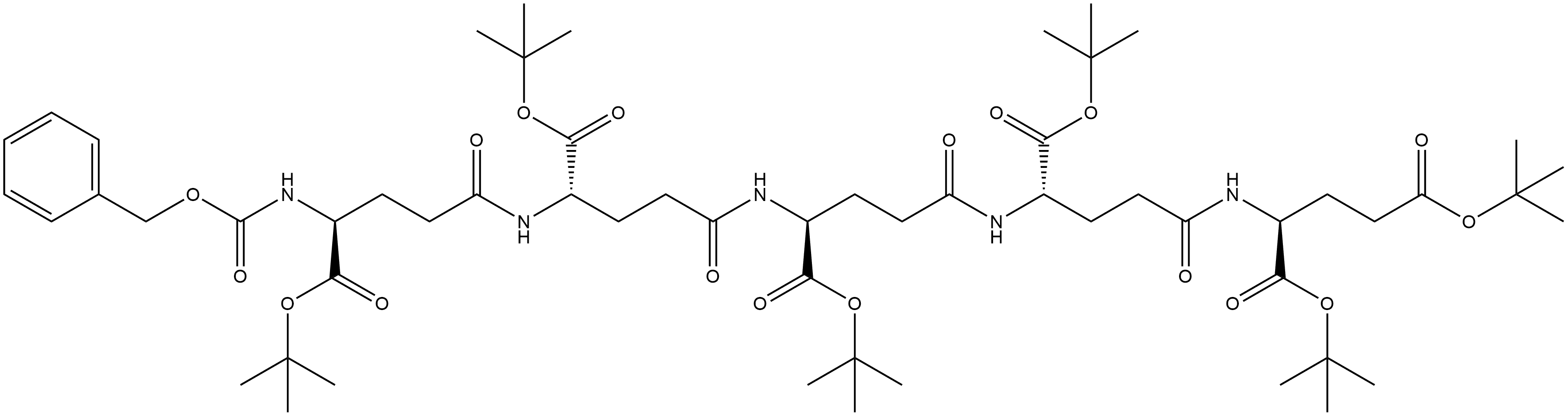 Z-Glu5-OtBu6 Structural
