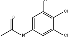 Acetamide, N-(3,4,5-trichlorophenyl)- Structural