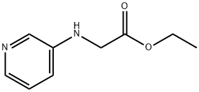 Glycine, N-3-pyridinyl-, ethyl ester Structural