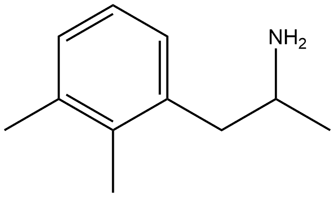 Benzeneethanamine, α,2,3-trimethyl- Structural