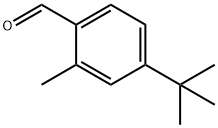 Benzaldehyde, 4-(1,1-dimethylethyl)-2-methyl- Structural