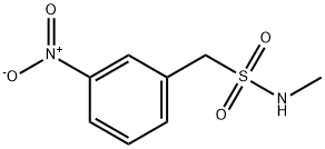 N-methyl-1-(3-nitrophenyl)methanesulfonamide Structural