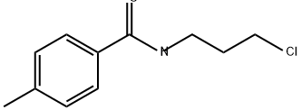 Benzamide, N-(3-chloropropyl)-4-methyl- Structural