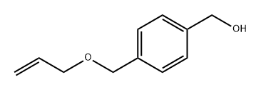 Benzenemethanol, 4-[(2-propen-1-yloxy)methyl]- Structural