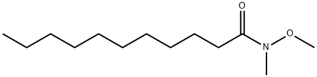 Undecanamide, N-methoxy-N-methyl- Structural