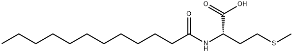 L-Methionine, N-(1-oxododecyl)- Structural