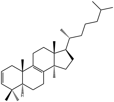 Lanosta-2,8-diene Structural