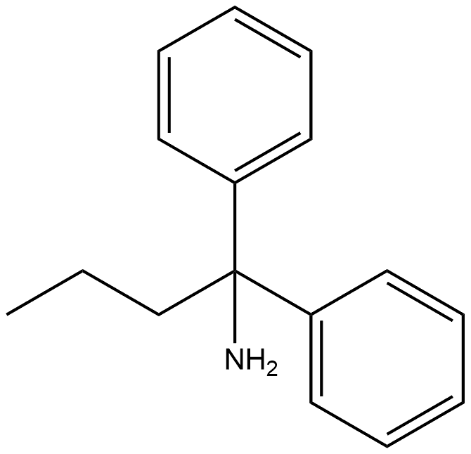 Benzenemethanamine, α-phenyl-α-propyl- Structural
