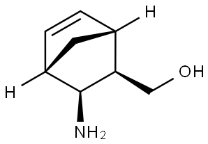 rac-[(1R,2R,3S,4S)-3-aminobicyclo[2.2.1]hept-5-en
-2-yl]methanol Structural