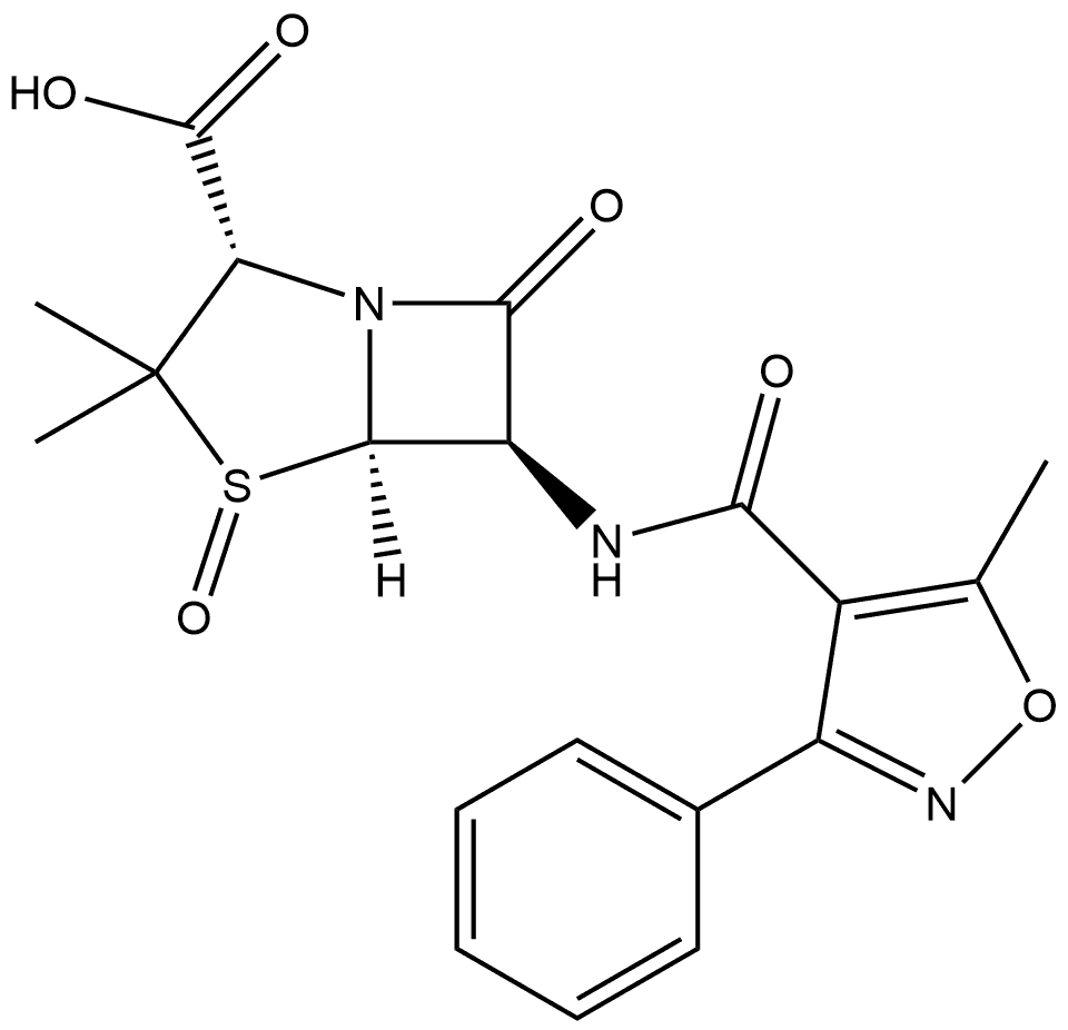 Oxacillin Impurity 1 Structural