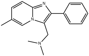 Imidazo[1,2-a]pyridine-3-methanamine, N,N,6-trimethyl-2-phenyl- Structural
