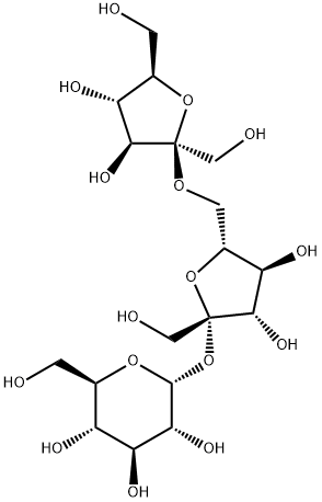 O-beta-D-fructofuranosyl-(1->6)-beta-D-fructofuranosyl-alpha-D-glucopyranoside Structural
