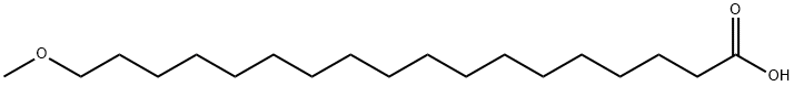 Octadecanoic acid, 18-methoxy- Structural