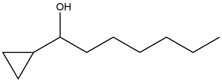 Cyclopropanemethanol, α-hexyl- Structural
