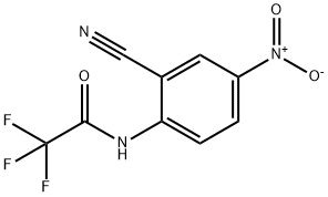 Acetamide, N-(2-cyano-4-nitrophenyl)-2,2,2-trifluoro- Structural