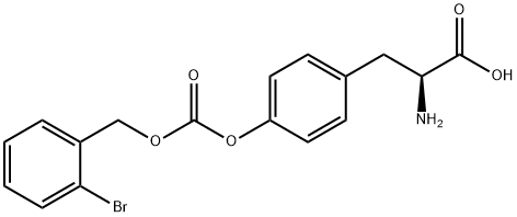 L-Tyrosine, (2-bromophenyl)methyl carbonate (ester) (9CI) Structural