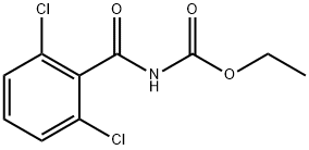 Carbamic acid, (2,6-dichlorobenzoyl)-, ethyl ester (7CI,8CI,9CI) Structural