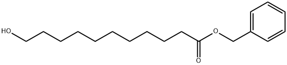 Undecanoic acid, 11-hydroxy-, phenylmethyl ester Structural