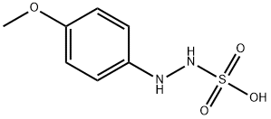 Hydrazinesulfonic acid, 2-(4-methoxyphenyl)- Structural