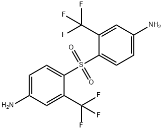 Benzenamine, 4,4'-sulfonylbis[3-(trifluoromethyl)- Structural