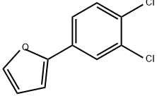 Furan, 2-(3,4-dichlorophenyl)- Structural