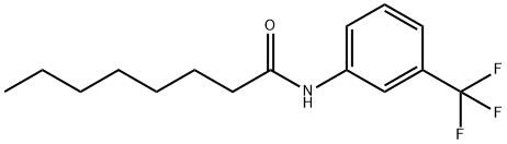 Octanamide, N-[3-(trifluoromethyl)phenyl]- Structural