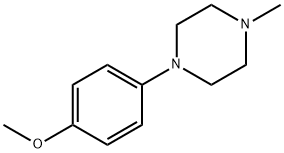 Piperazine, 1-(4-methoxyphenyl)-4-methyl- Structural