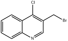 Quinoline, 3-(bromomethyl)-4-chloro- Structural