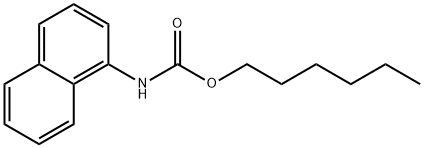 Hexyl naphthalen-1-ylcarbamate Structural